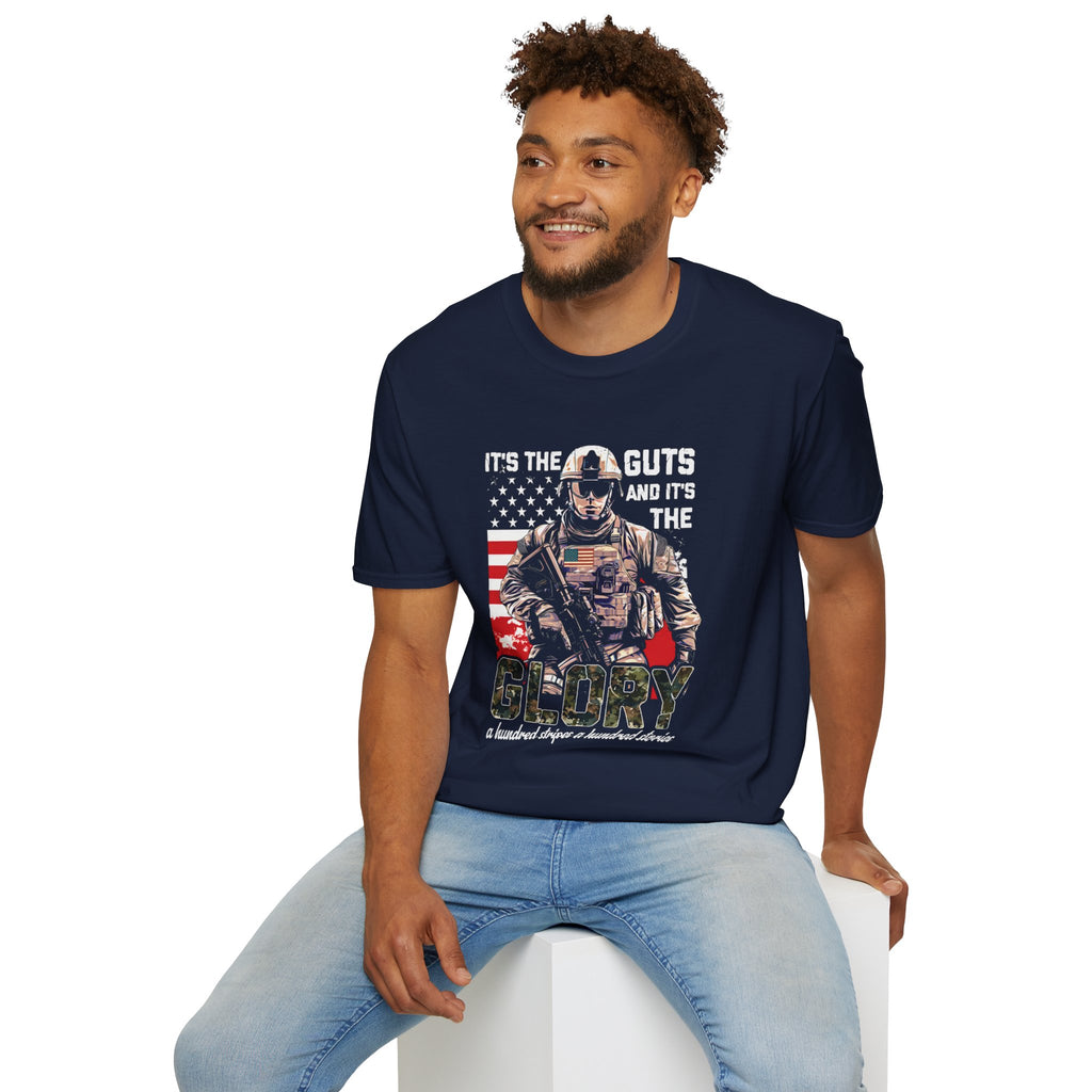It's the Guts and It's the Glory T-Shirt — Motivational Graphic Tee