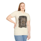 Lynx Portrait T-Shirt — Wild Cat Graphic Tee