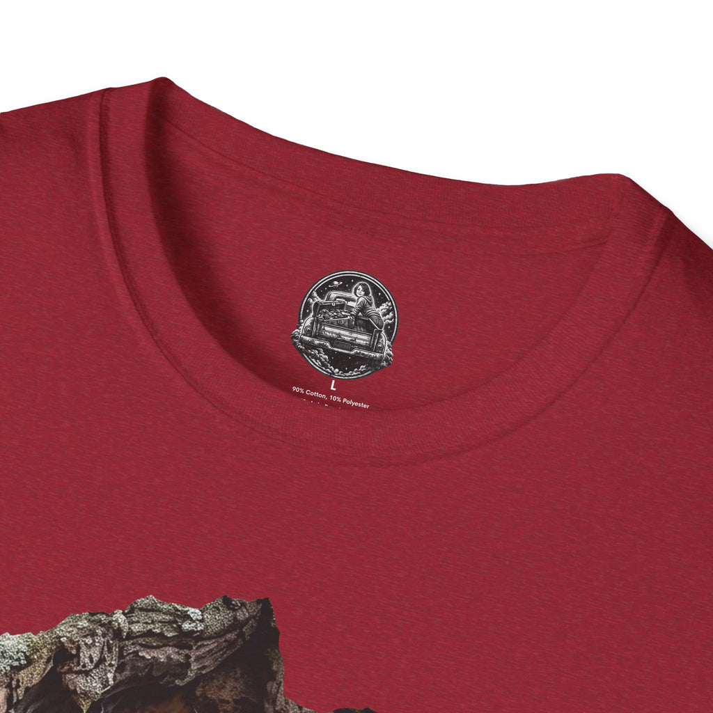 Squirrel in Owl Disguise T-Shirt — "Prey Wearing Its Predator"