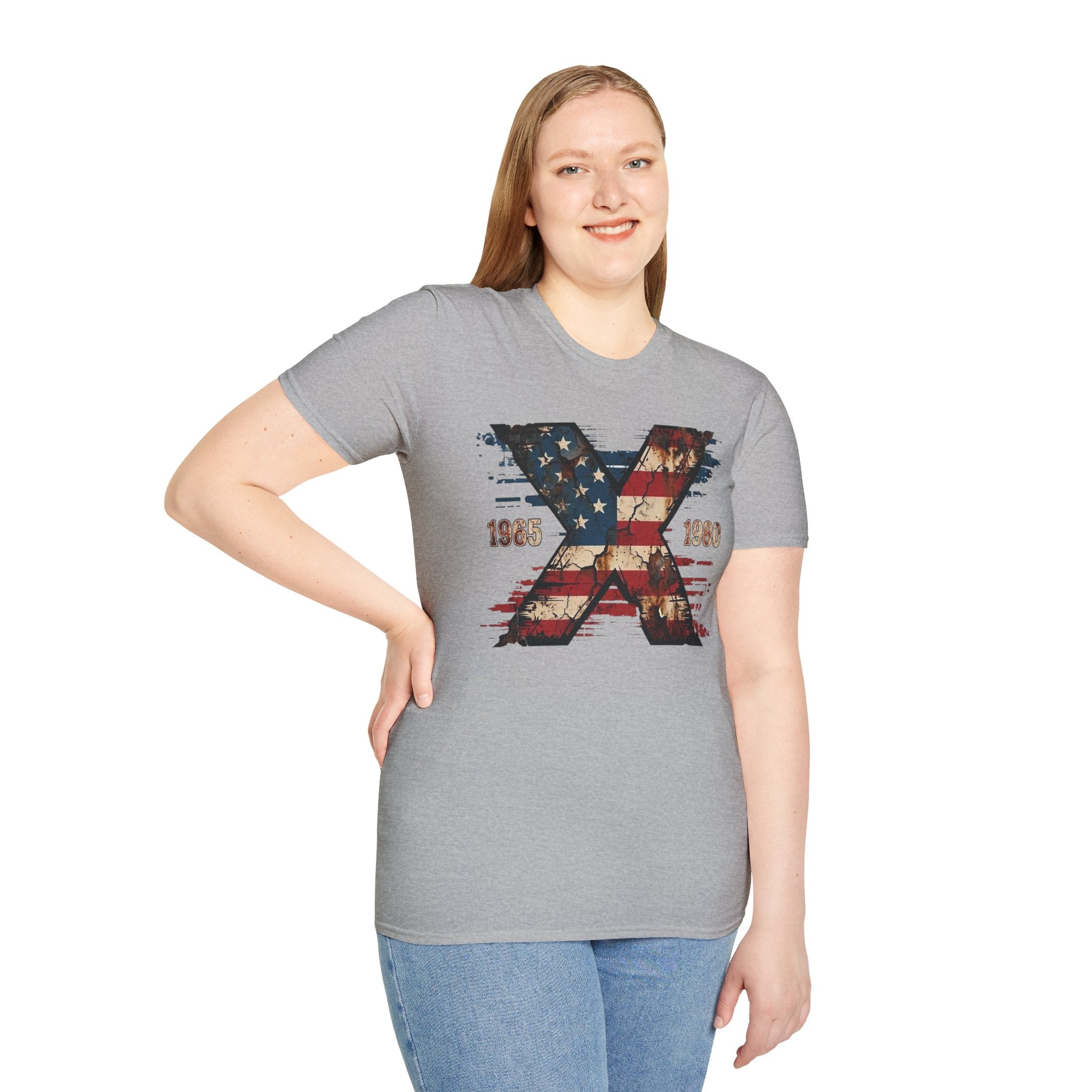 Generation X 1965–1980 T-Shirt — Retro Vintage Birth Year Tee