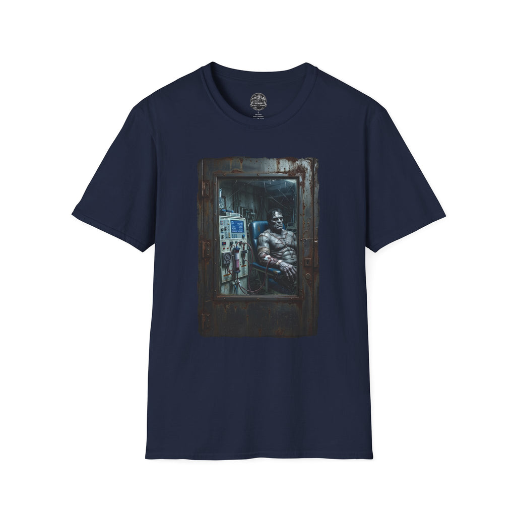 The Patchwork Patient Horror T-Shirt | Spooky Dialysis Tech Halloween Shirt