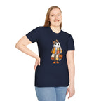 Ghost Softstyle T-Shirt with Patchwork Quilt Design