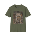 Lynx Portrait T-Shirt — Wild Cat Graphic Tee