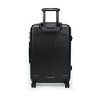 Floral Blue Bloom Suitcase – Luggage Cover with Large 3D Flower Design