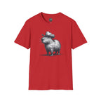 Cowboy Capybara T-Shirt — Cute Western Animal Graphic Tee