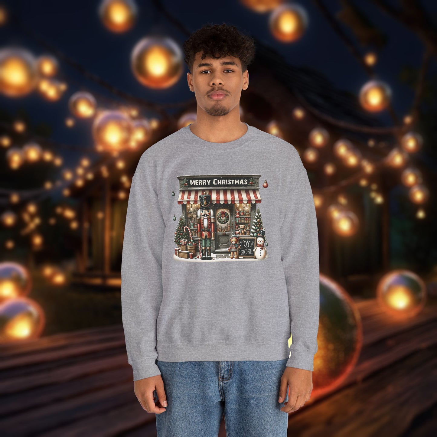 Christmas Toy Store Sweatshirt