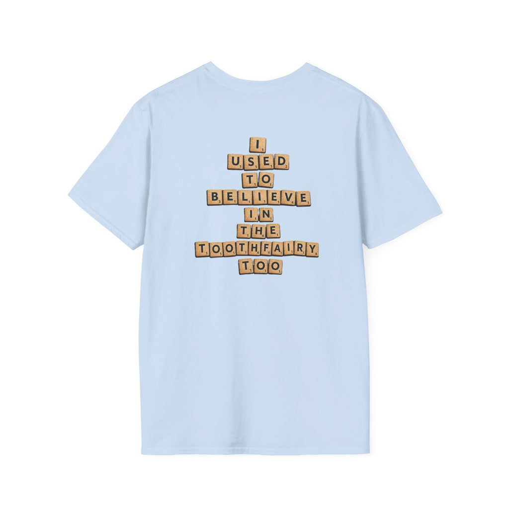 Scrabble Tiles "I Know You Think You're Right" T-Shirt