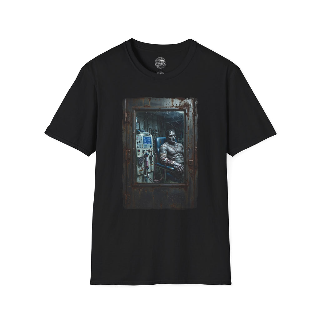 The Patchwork Patient Horror T-Shirt | Spooky Dialysis Tech Halloween Shirt