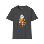 Ghost Softstyle T-Shirt with Patchwork Quilt Design