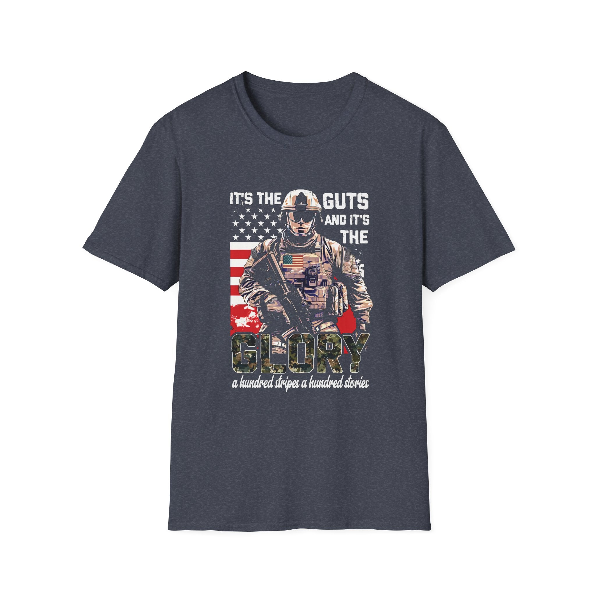 It's the Guts and It's the Glory T-Shirt — Motivational Graphic Tee
