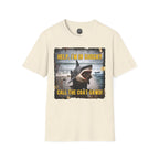 Shark Graphic T-Shirt — "Help, I'm in Shock!" Funny Beachwear