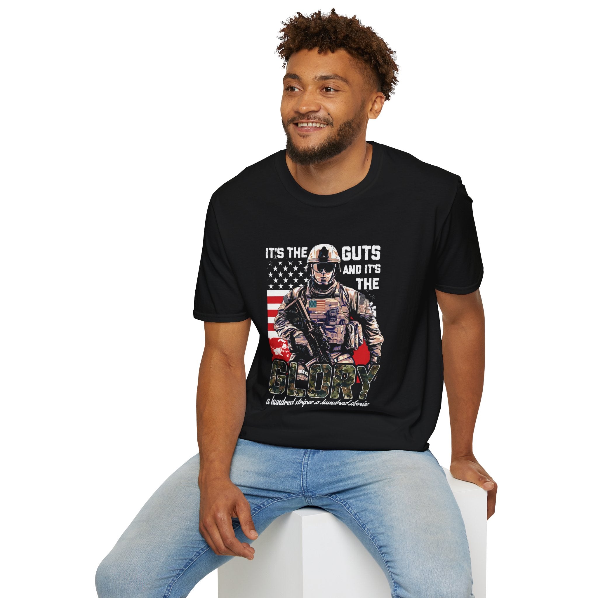 It's the Guts and It's the Glory T-Shirt — Motivational Graphic Tee