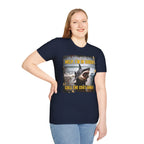 Shark Graphic T-Shirt — "Help, I'm in Shock!" Funny Beachwear
