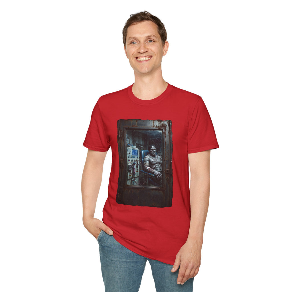 The Patchwork Patient Horror T-Shirt | Spooky Dialysis Tech Halloween Shirt