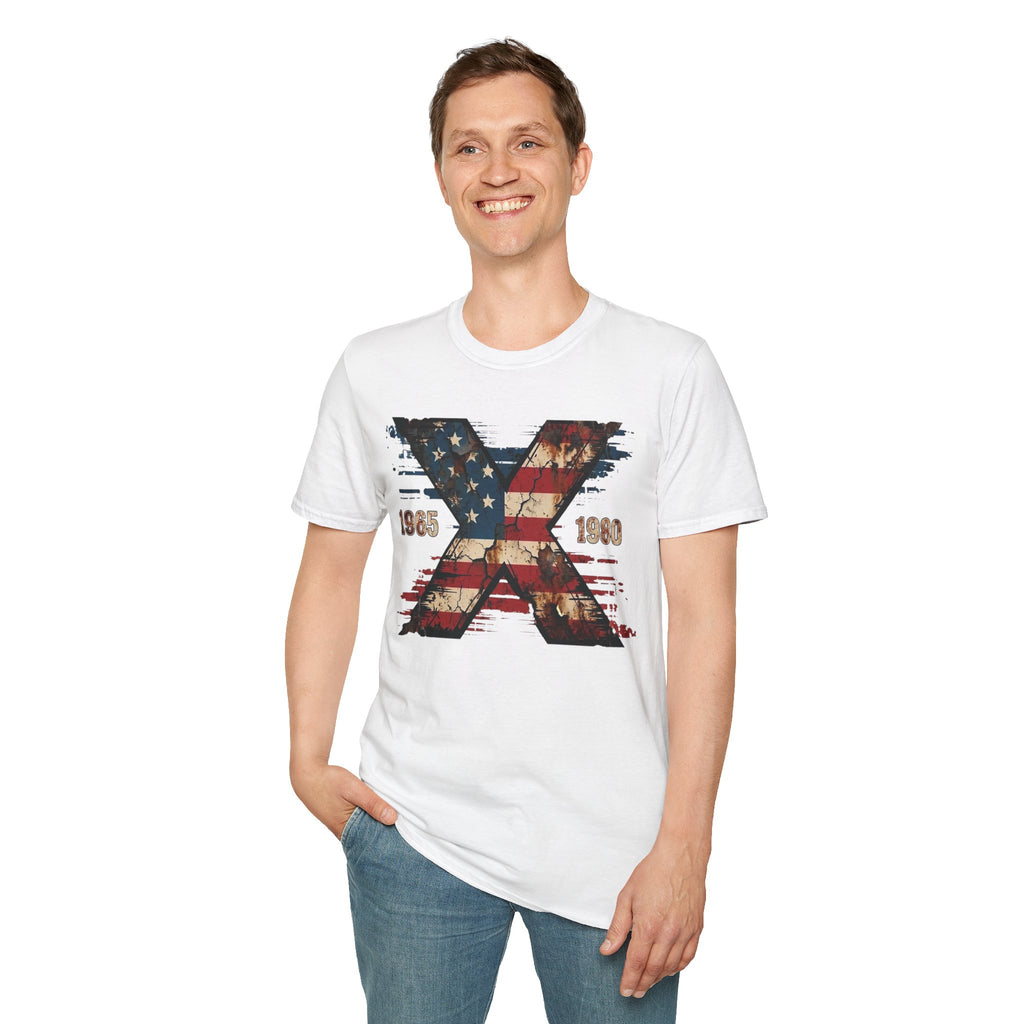 Generation X 1965–1980 T-Shirt — Retro Vintage Birth Year Tee