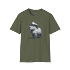 Cowboy Capybara T-Shirt — Cute Western Animal Graphic Tee