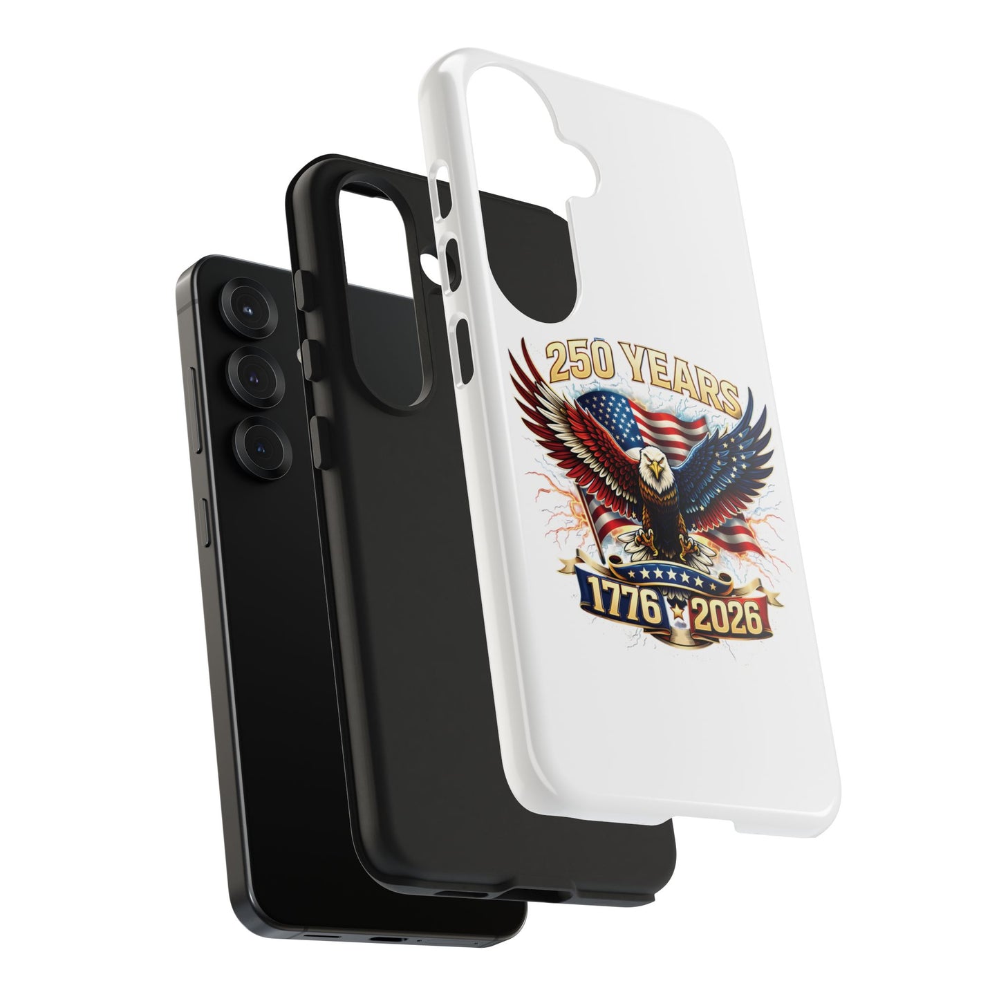 250 Years 1776–2026 Patriotic Eagle Phone Case