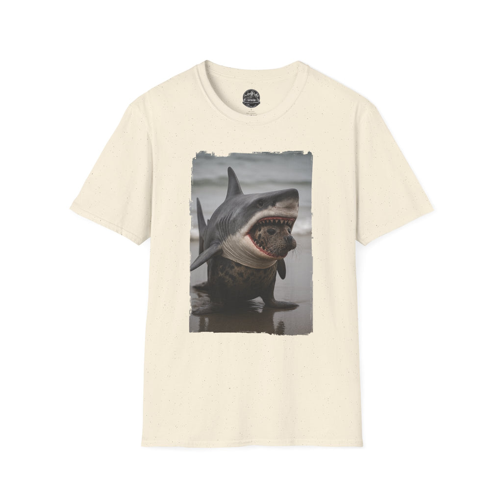 Seal in Shark’s Clothing | Funny Ocean Animal Graphic Tee | Quirky Marine Life Shirt | Creature Features Collection