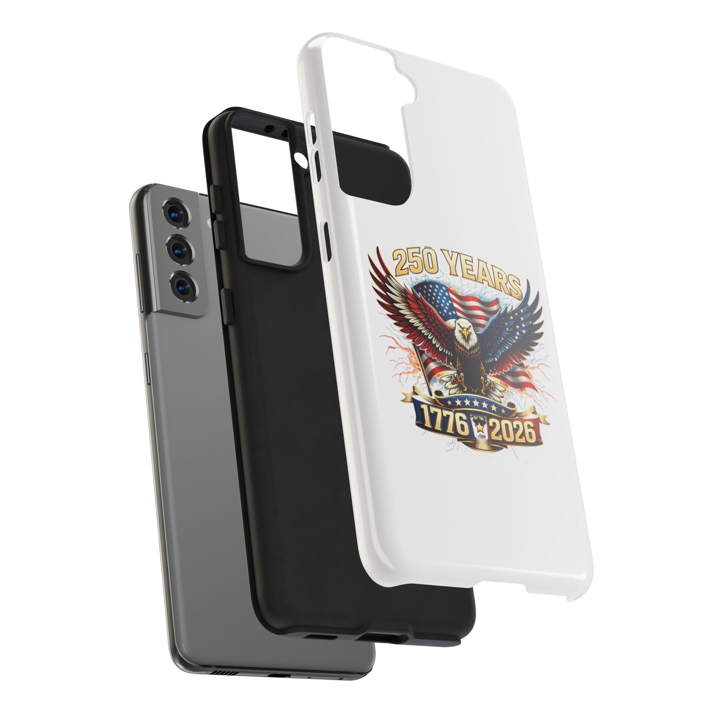 250 Years 1776–2026 Patriotic Eagle Phone Case