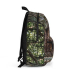 Owl in Tree Hollow Backpack — Forest Wildlife Print School Bag