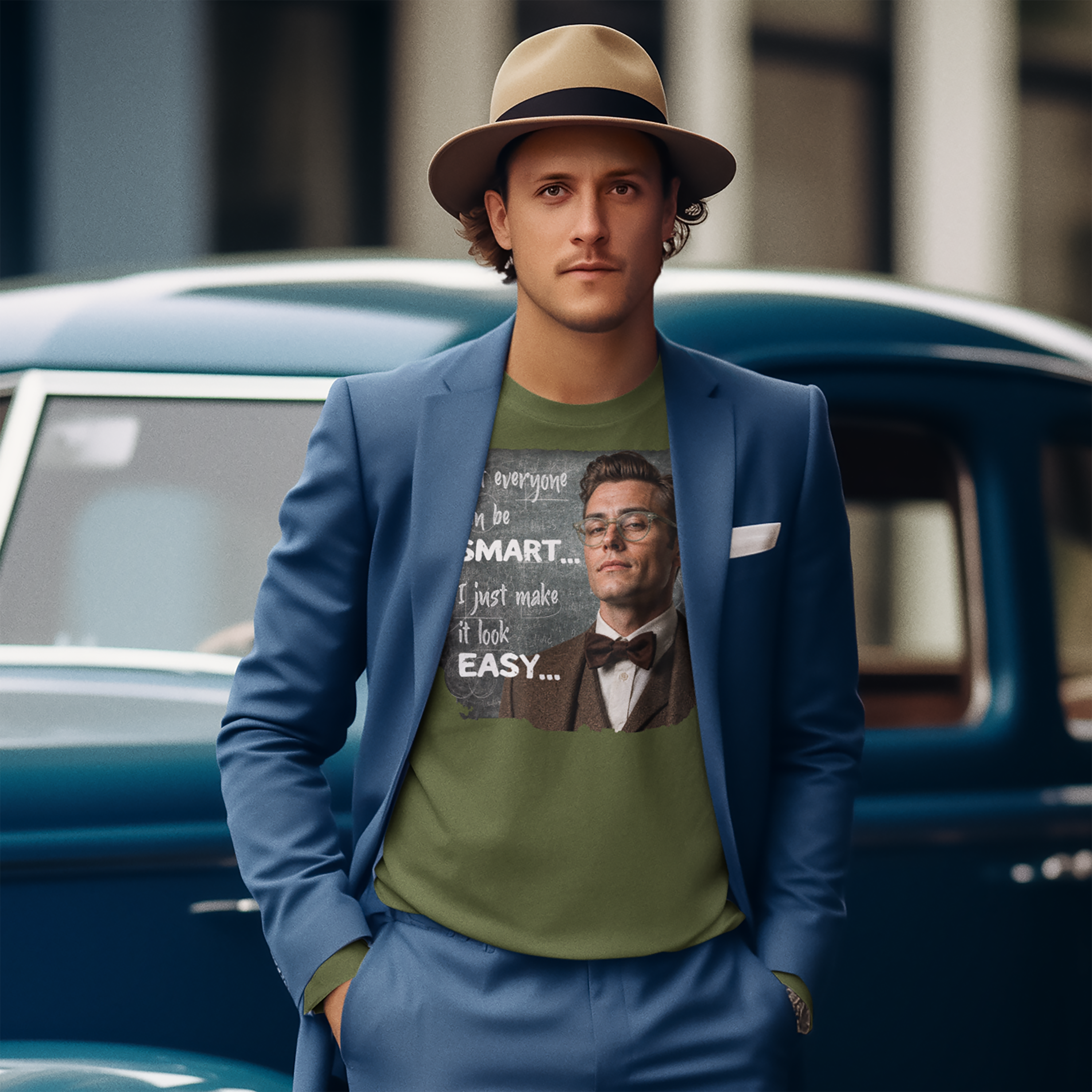 "Not Everyone Can Be Smart… I Just Make It Look Easy" Shirt — Funny Scholarly Math Tee