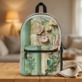 Vintage Botanical Backpack — Garden Heirlooms Floral Daypack
