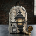 London After Midnight Vintage Victorian Street Lamp Backpack