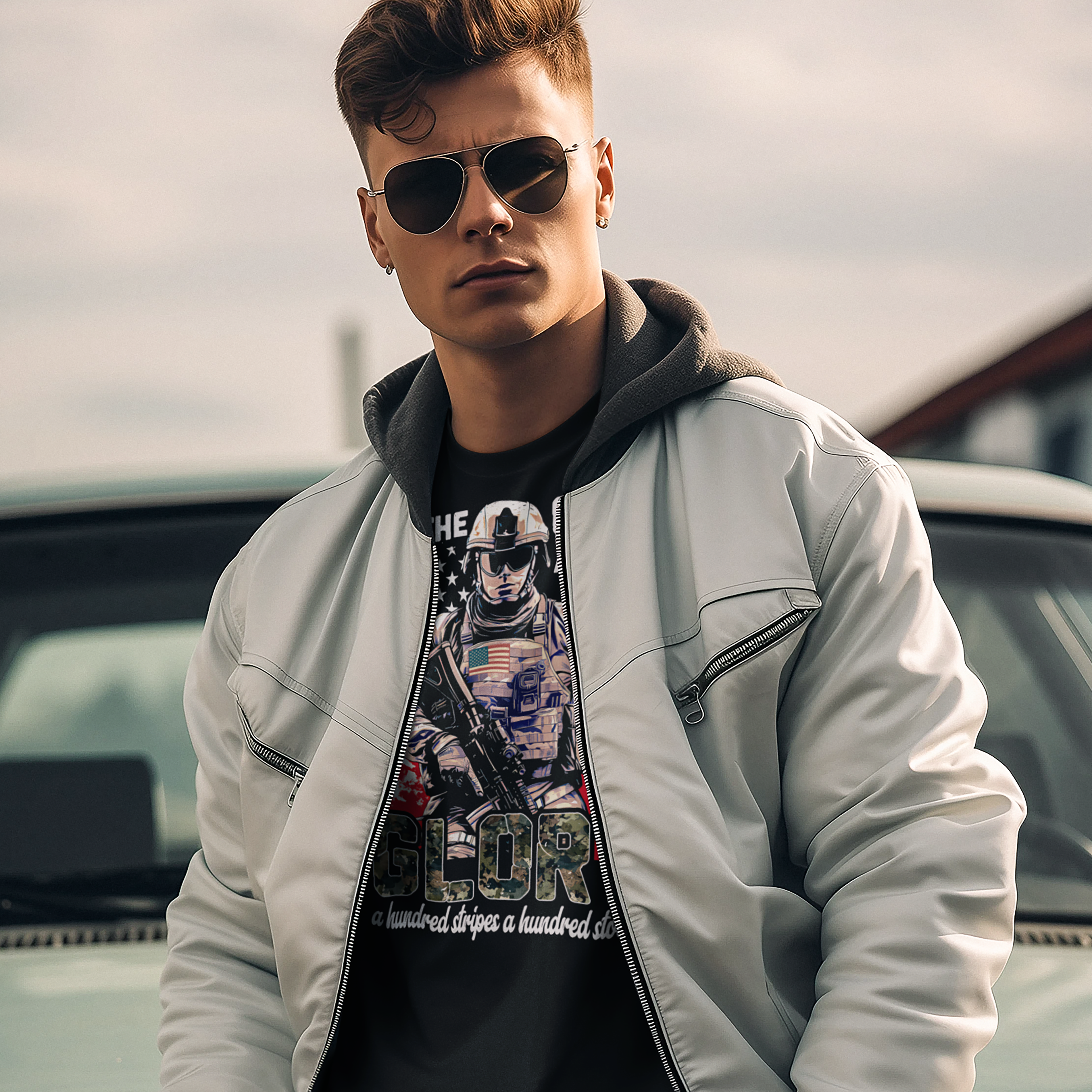 It's the Guts and It's the Glory T-Shirt — Motivational Graphic Tee