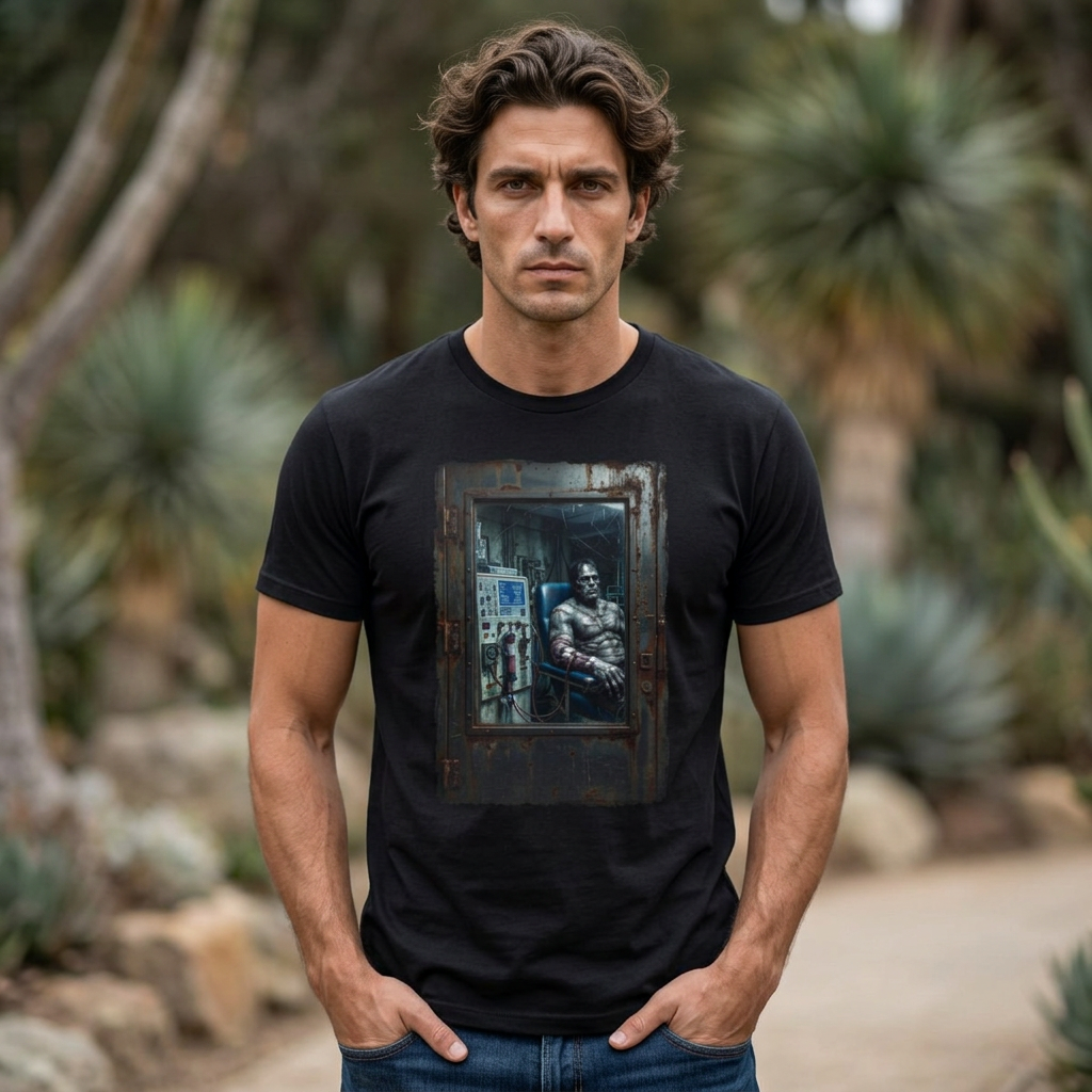 The Patchwork Patient Horror T-Shirt | Spooky Dialysis Tech Halloween Shirt