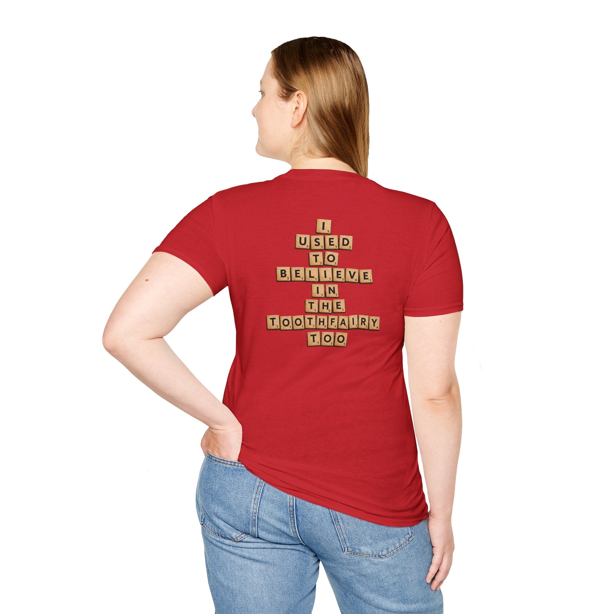 Scrabble Tiles "I Know You Think You're Right" T-Shirt
