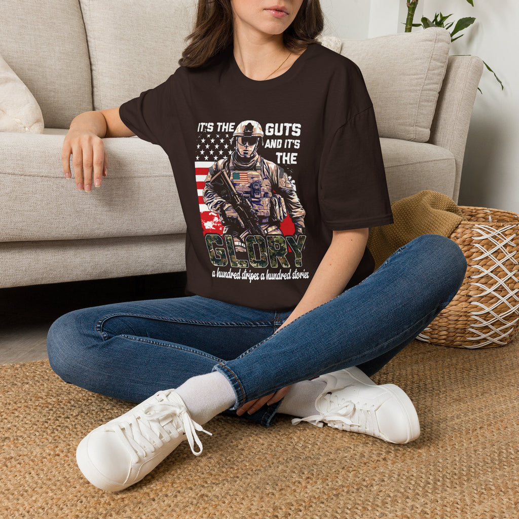 It's the Guts and It's the Glory T-Shirt — Motivational Graphic Tee
