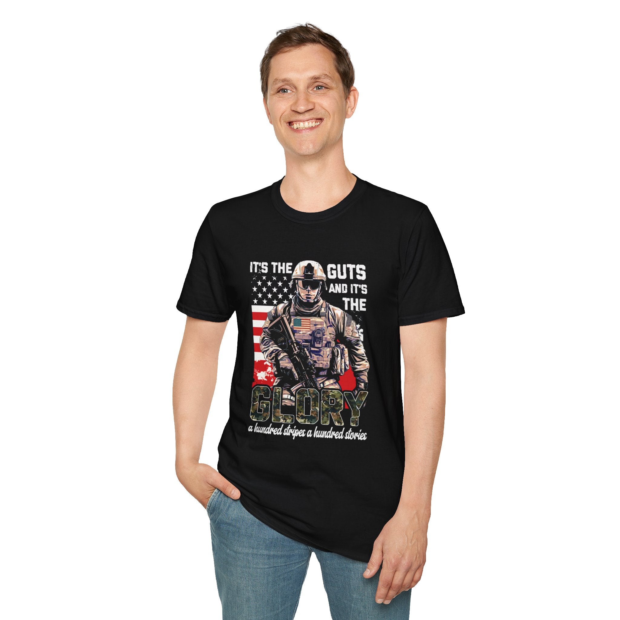 It's the Guts and It's the Glory T-Shirt — Motivational Graphic Tee