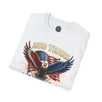 250 Years American Eagle T-Shirt — 1776–2026 Patriotic Anniversary Tee