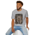 Lynx Portrait T-Shirt — Wild Cat Graphic Tee