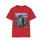 Orca & Penguin Graphic T‑Shirt — Cute Antarctic Wildlife Tee