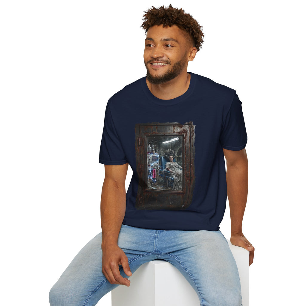 Vintage Barber Shop Photo T‑Shirt