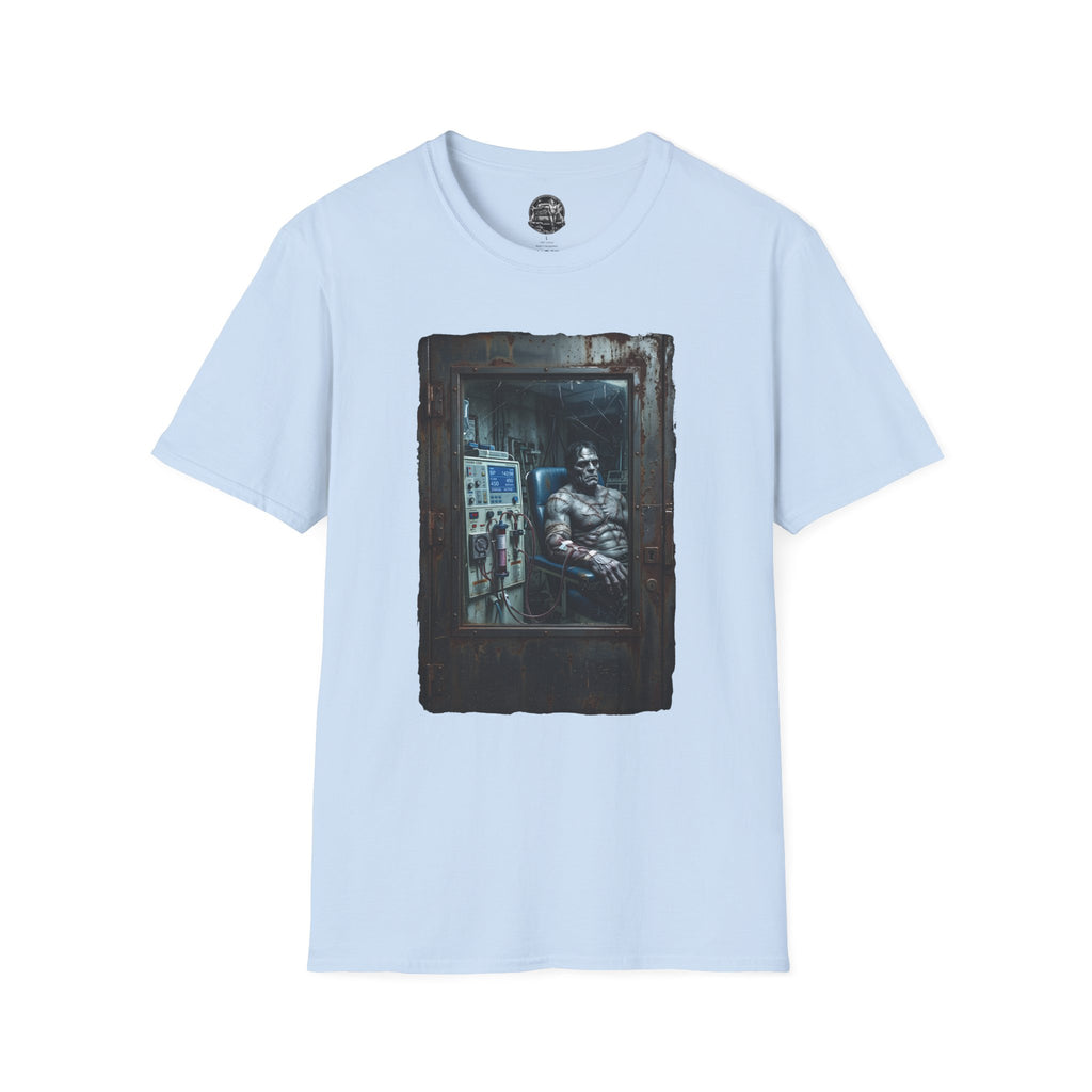 The Patchwork Patient Horror T-Shirt | Spooky Dialysis Tech Halloween Shirt