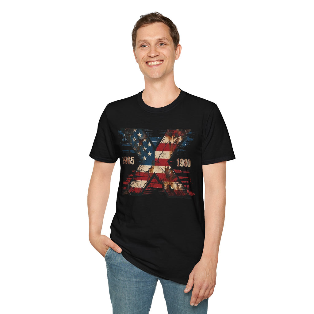 Generation X 1965–1980 T-Shirt — Retro Vintage Birth Year Tee