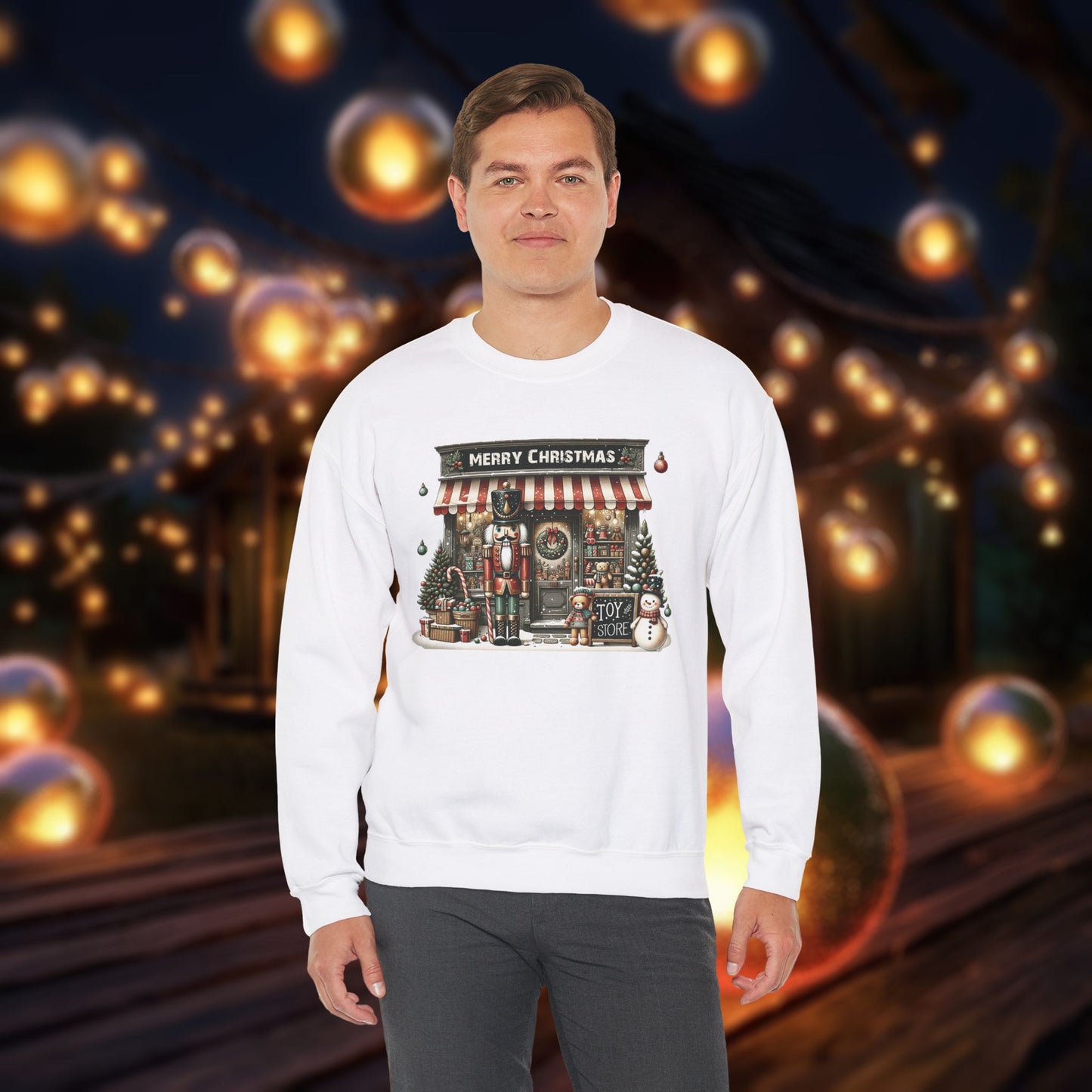 Christmas Toy Store Sweatshirt