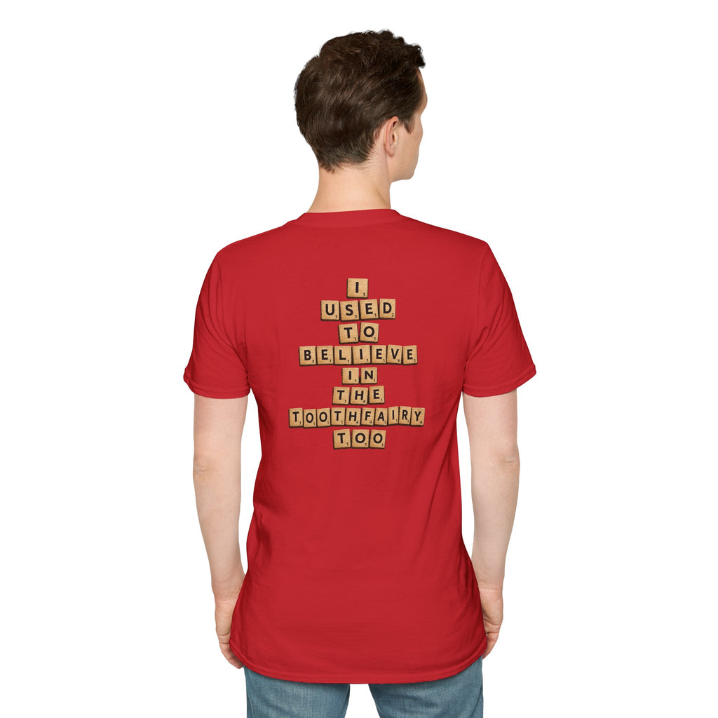 Scrabble Tiles "I Know You Think You're Right" T-Shirt