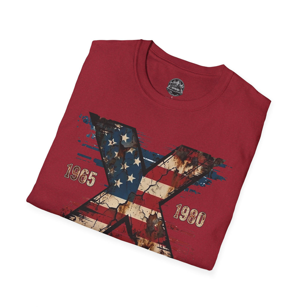 Generation X 1965–1980 T-Shirt — Retro Vintage Birth Year Tee
