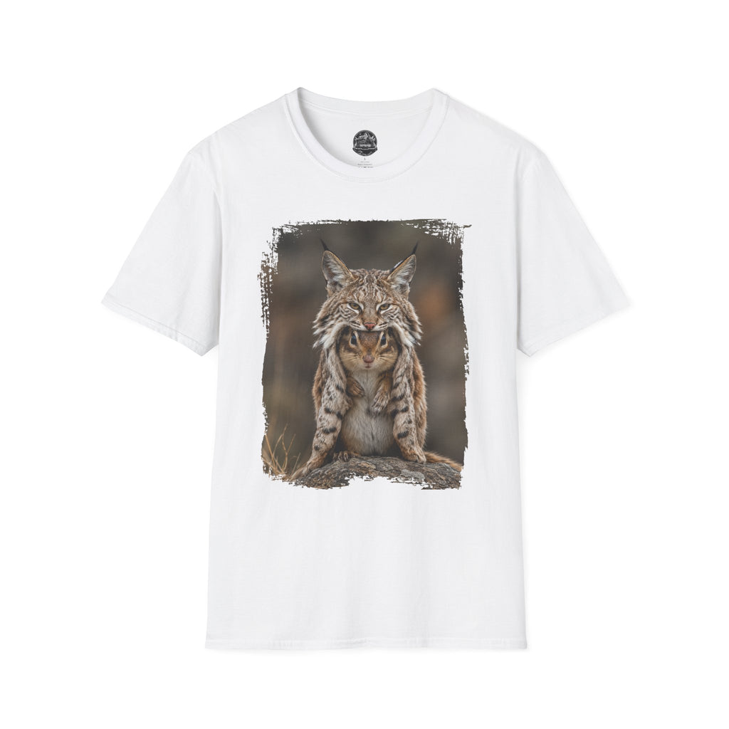 Lynx Portrait T-Shirt — Wild Cat Graphic Tee