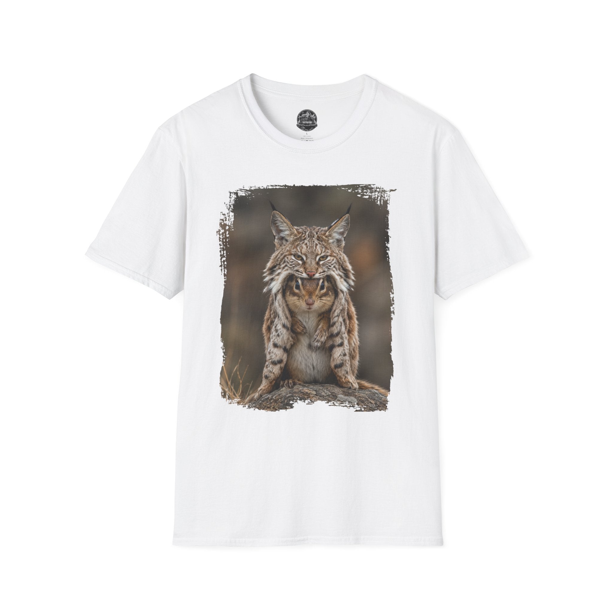 Lynx Portrait T-Shirt — Wild Cat Graphic Tee