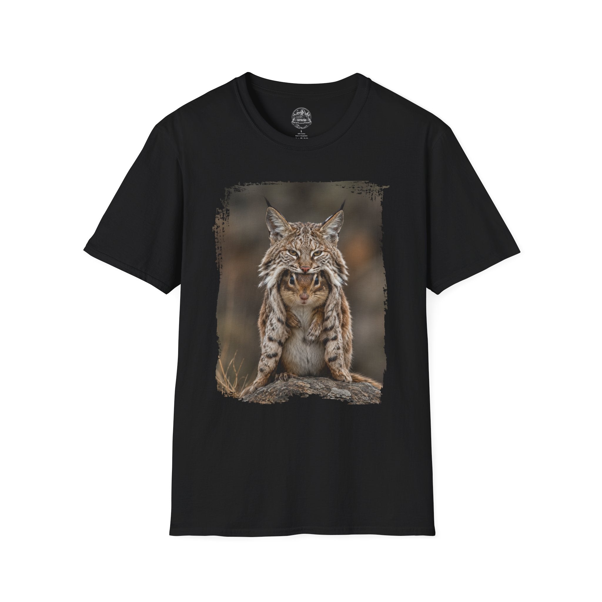 Lynx Portrait T-Shirt — Wild Cat Graphic Tee
