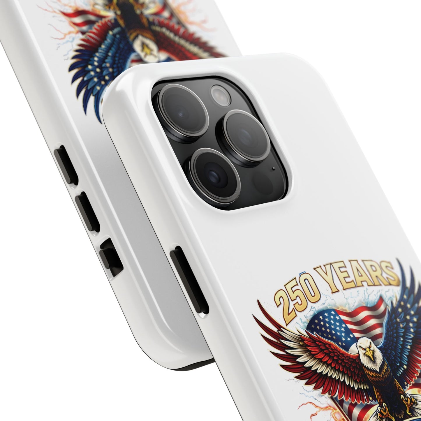 250 Years 1776–2026 Patriotic Eagle Phone Case