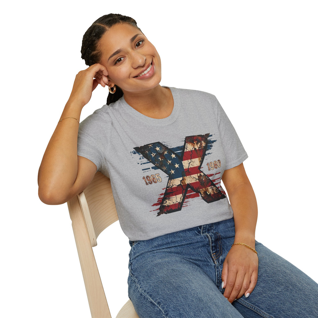 Generation X 1965–1980 T-Shirt — Retro Vintage Birth Year Tee