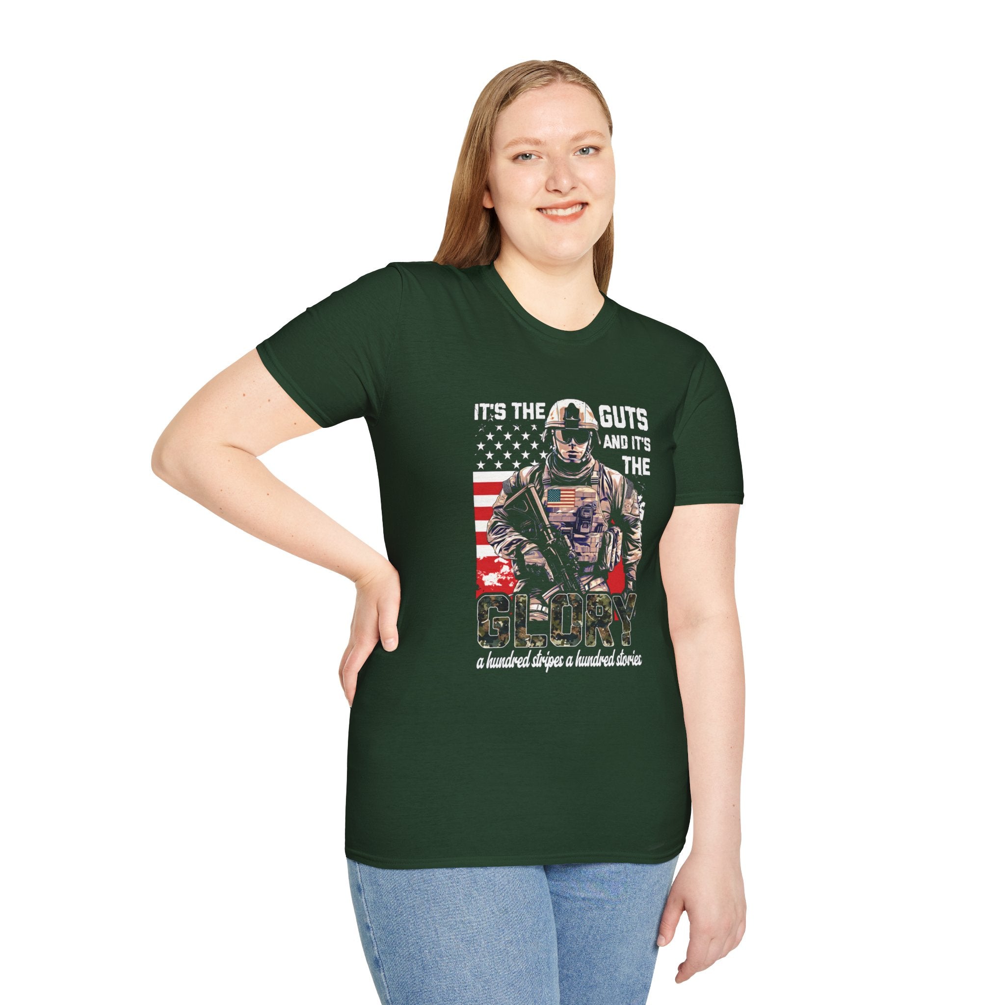 It's the Guts and It's the Glory T-Shirt — Motivational Graphic Tee