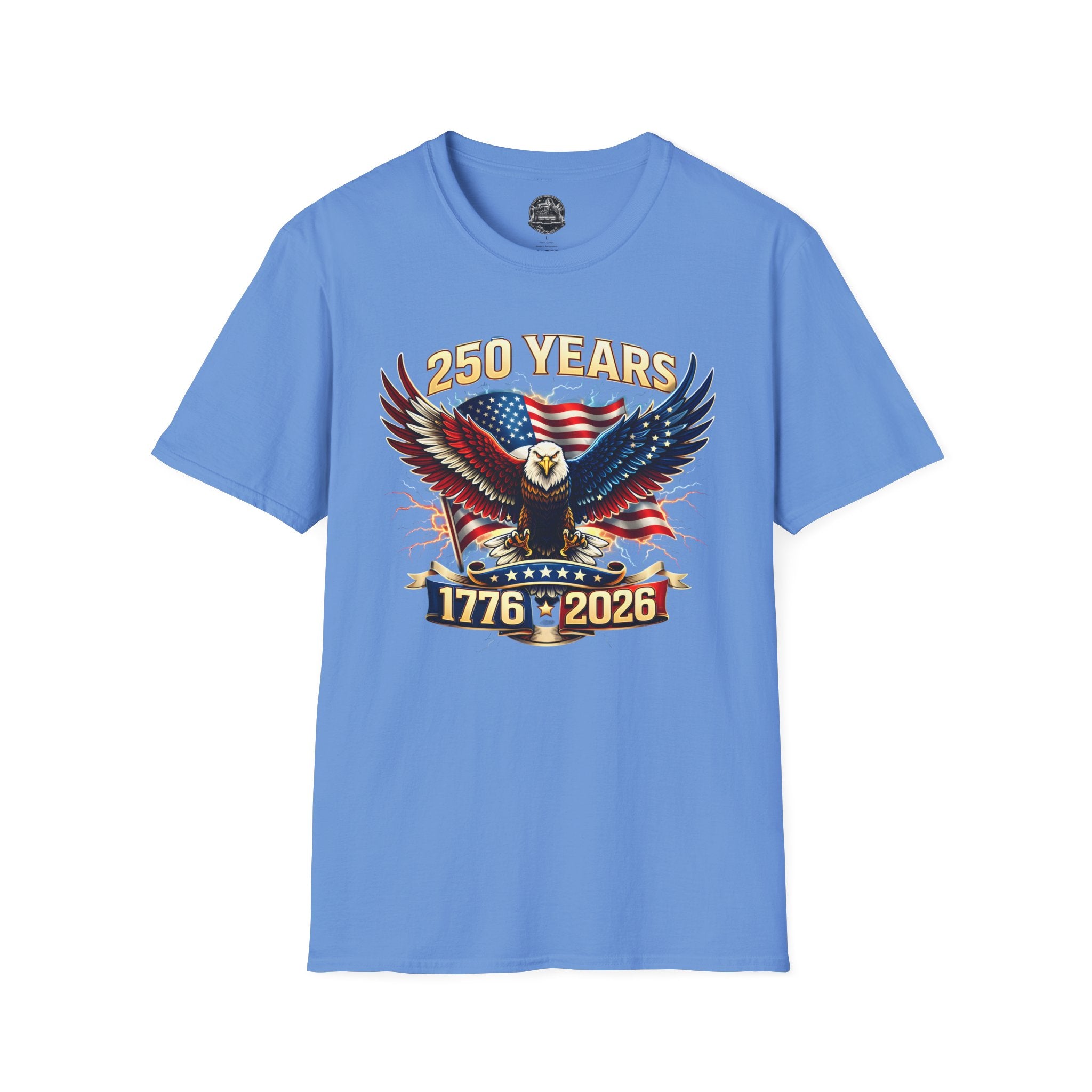 250 Years American Eagle T-Shirt — 1776–2026 Patriotic Anniversary Tee