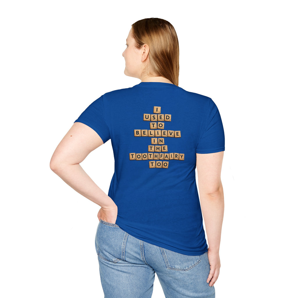Scrabble Tiles "I Know You Think You're Right" T-Shirt