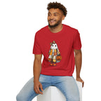 Ghost Softstyle T-Shirt with Patchwork Quilt Design